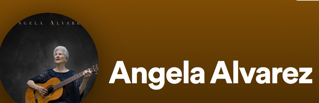 Ángela Álvarez, uma artista revelação aos 94 anos Fonte: Capa Spotify