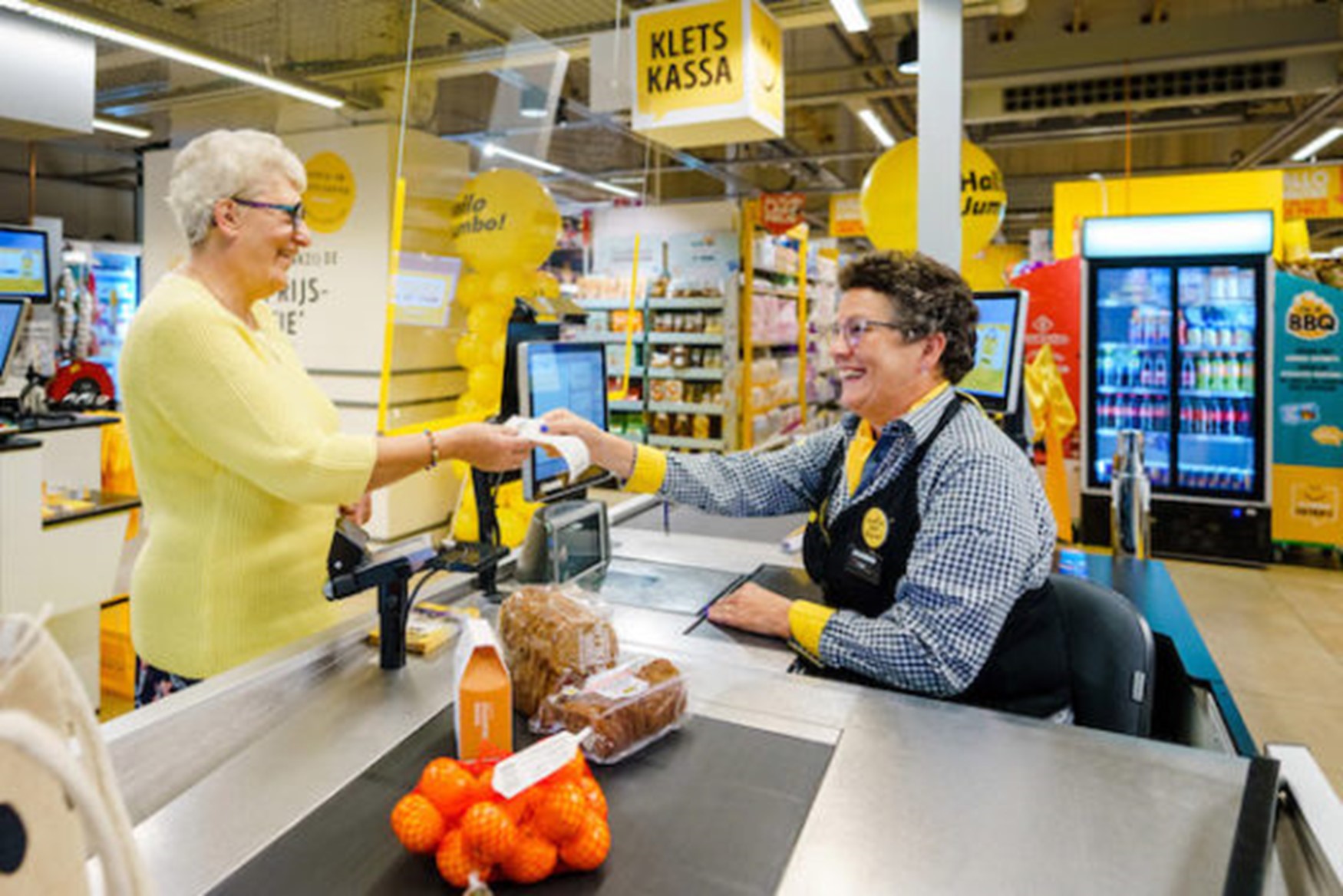 Uma iniciativa de uma cadeia de supermercados para estar mais próxima dos clientes Fonte: DR