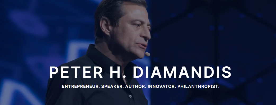 Peter Diamandis, Guru em inovação e fundador da Singularity University. Foto: Diamandis.com